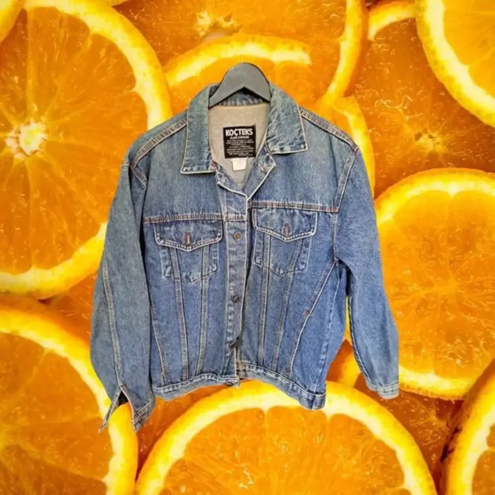 Vintage Kocteks Denim Jean Coutoire Jacket‎ Size 33